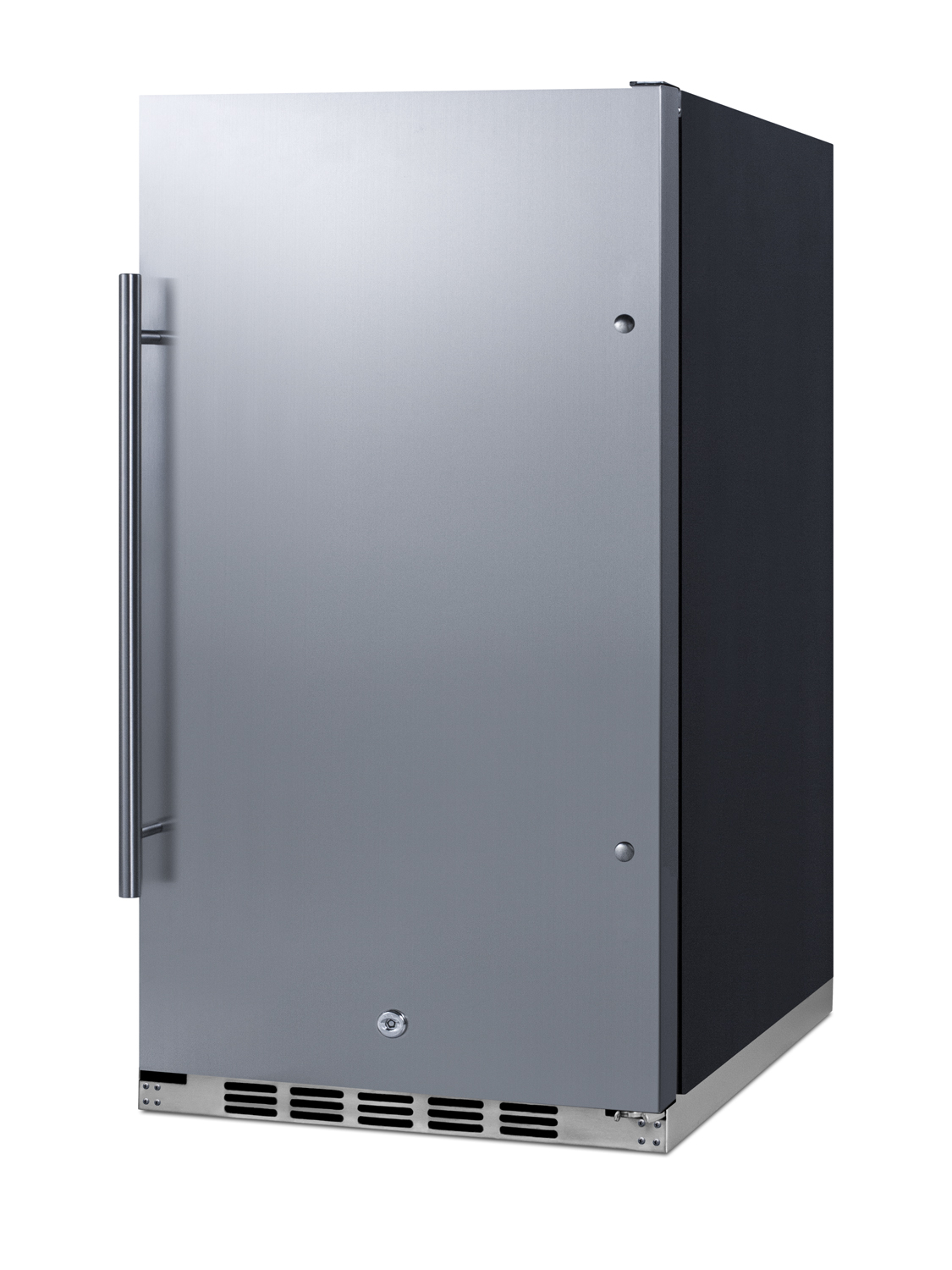 Commercially approved, ENERGY STAR certified all-refrigerator for built-in or freestanding use with a shallow 17.25